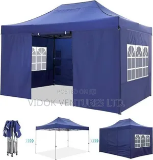 Foldable Foldable Tent With Sides Covers 10 X 10 Ft