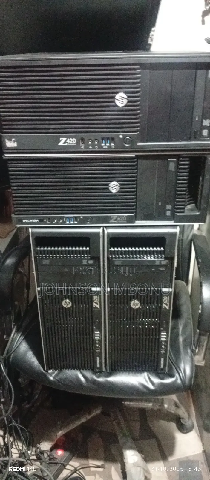 Desktop Computer HP Z620 32GB Intel Xeon HDD 1T