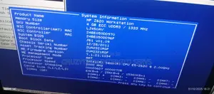 Desktop Computer HP Z620 32GB Intel Xeon HDD 1T
