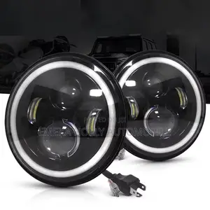 Hummer 3 Led Lights 7inch Jeep Wrangler Jk Etc