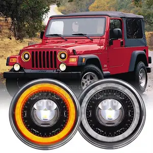 Jeep Wrangler 2007 Model Headlight High Quality