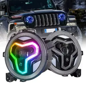 Jeep Wrangler 9inchs Headlight From 2020/2024 Model Jl