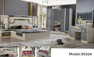 Smart Standard Bed Complete Set With Wardrobe.