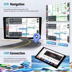 Jeep Wrangler Jk Android Navigation Screen (Fits 2011 - 2017 Models)