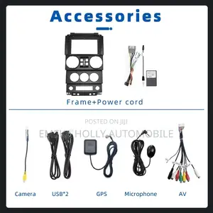 Jeep Wrangler Jk Android Radio Screen Kit (Fits 2007 - 2010 Models)