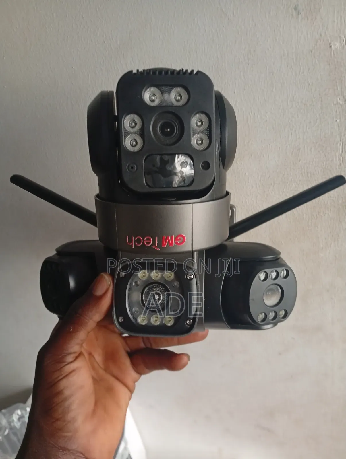 PTZ Solar Triple Lens Hd CCTV Camera