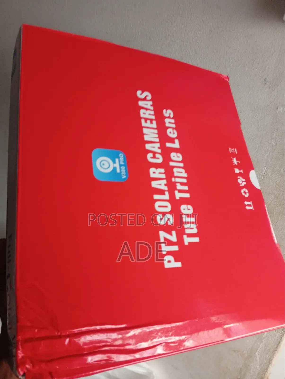 PTZ Solar Triple Lens Hd CCTV Camera