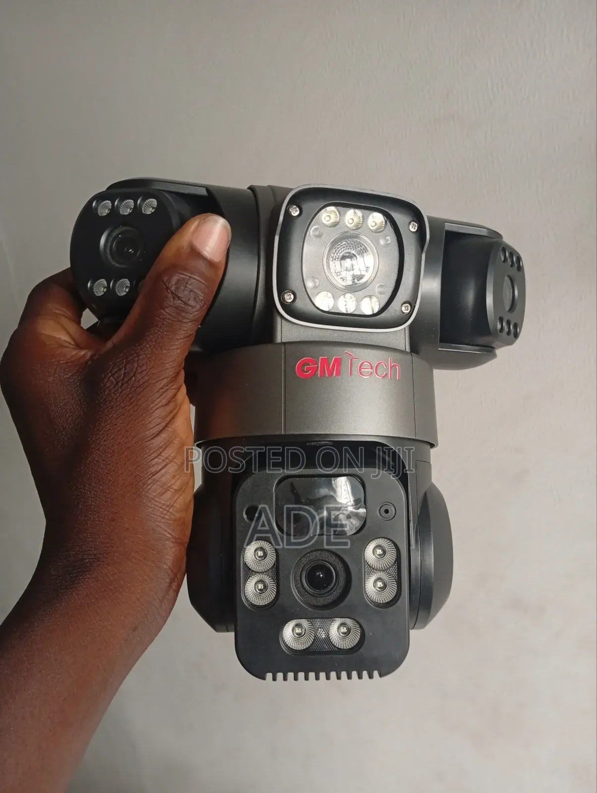 PTZ Solar Triple Lens Hd CCTV Camera