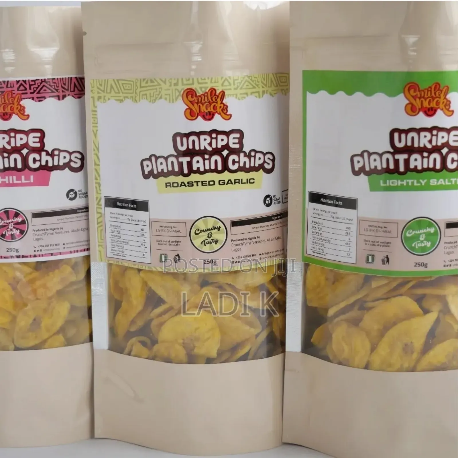 Plantain Chips (Unripe)