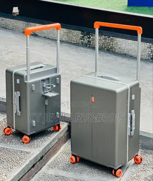Luggage 26"/22" Zipperless Frame And Tsa-approved Locks For Security
