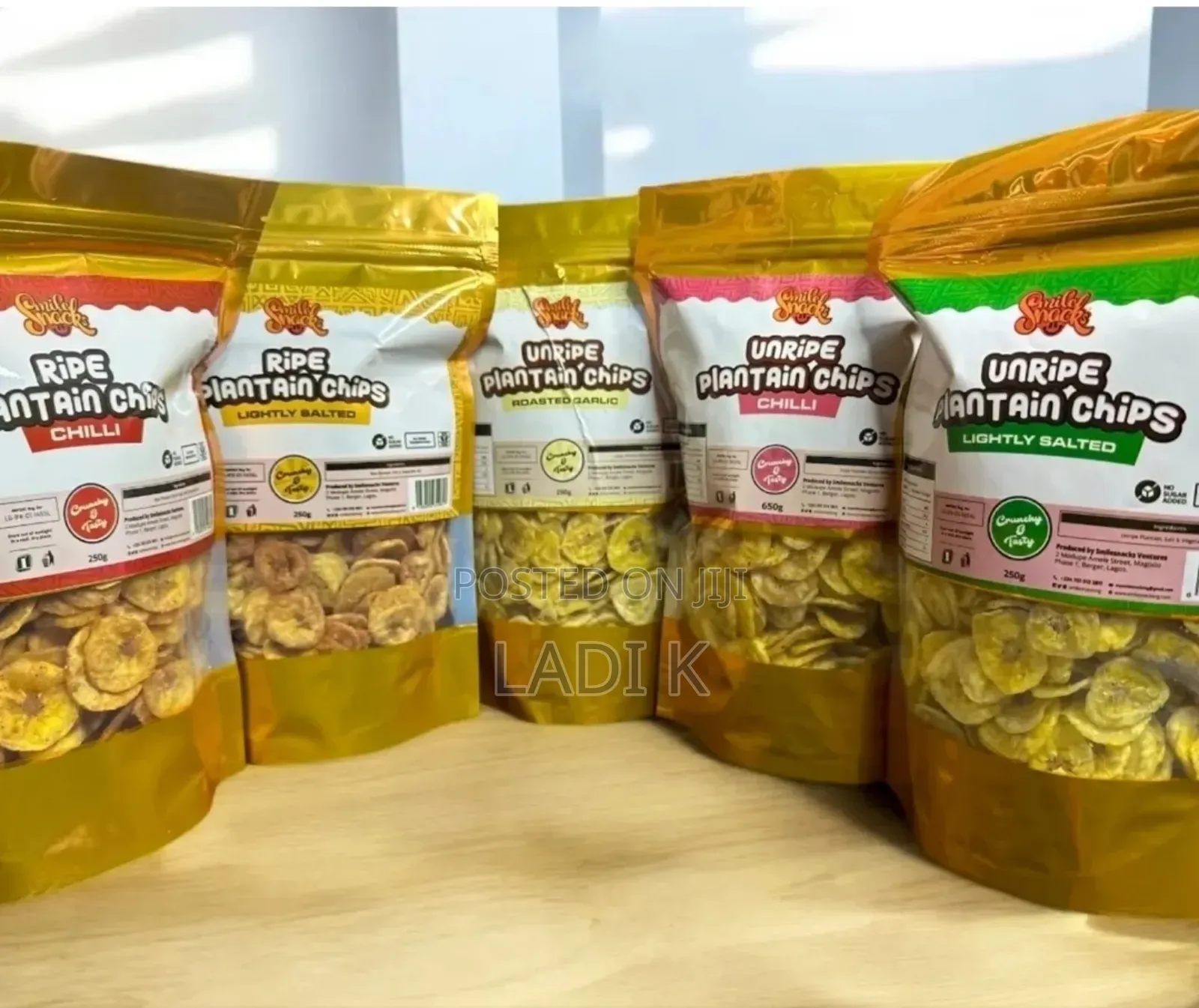Plantain Chips (Ripe)