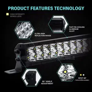 13" Waterproof Off-Road LED Light Bar for Trucks SUV Jeep JL