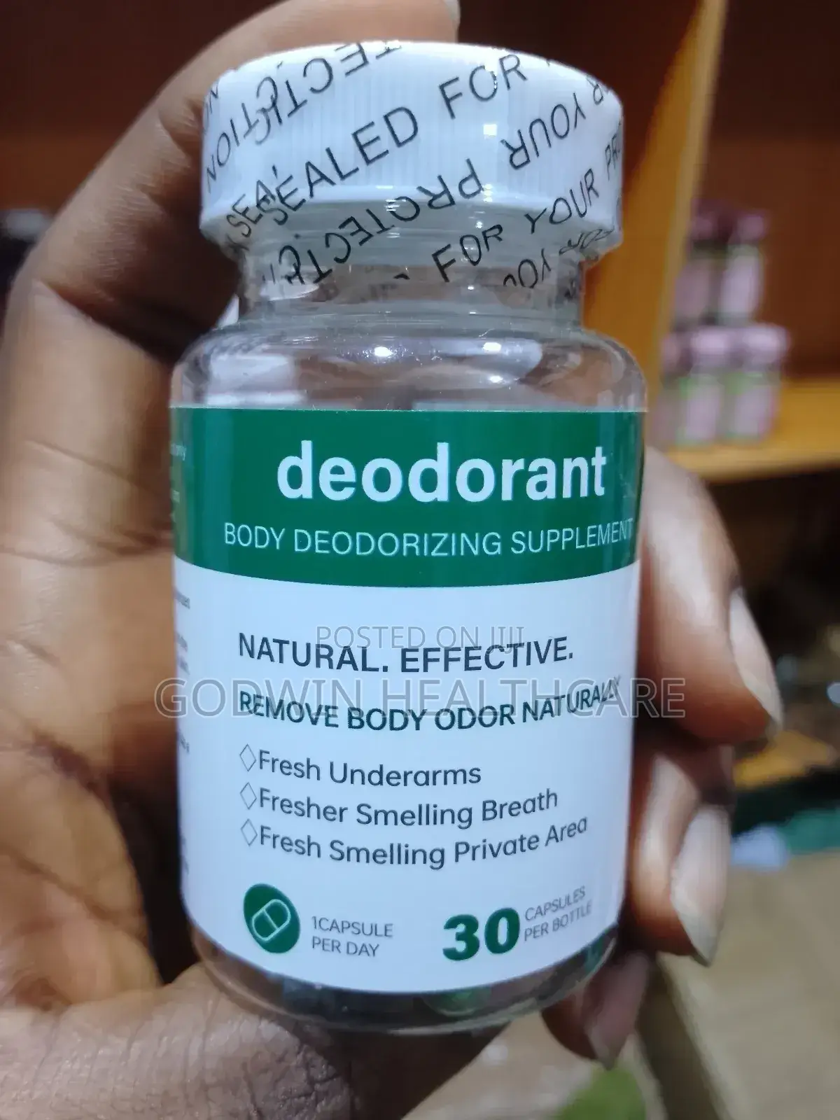 Deodorant Supplement