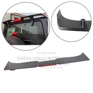 Jeep Wrangler Rear Roof Spoiler With Integrated Led Brake Light.