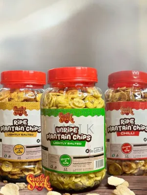 Plantain Chips (Ripe Unripe) 1.5 Litres