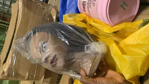 Human Hair Mannequin Head