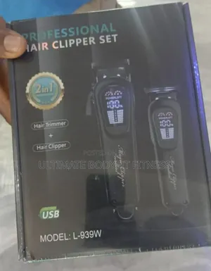 Brand New L939w Professional Hair Clipper Set