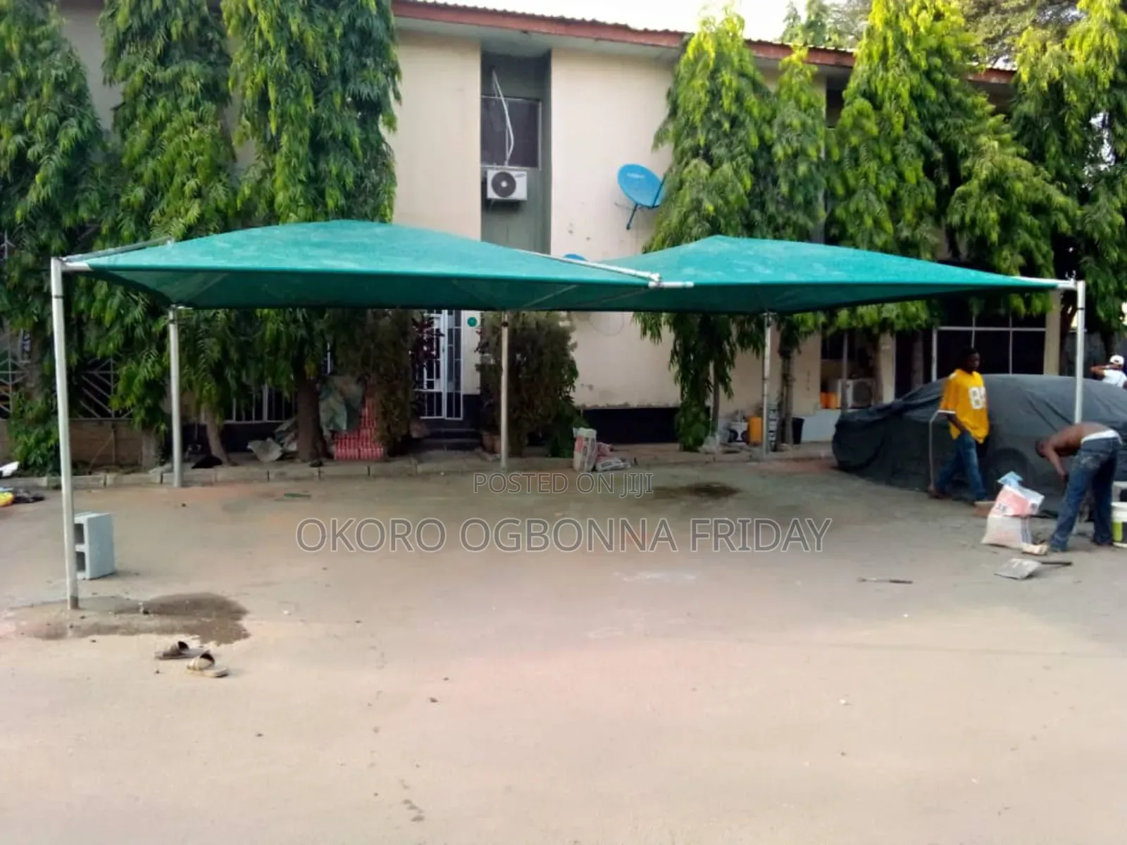 Double Net Carport