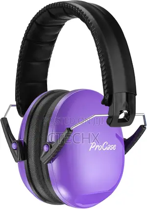 Kids Noise Cancelling Earmuffs, Sound Proof Hearing Protection Purple