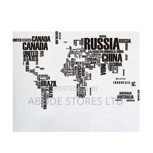 World Map Wall Stickers - 116*190cm