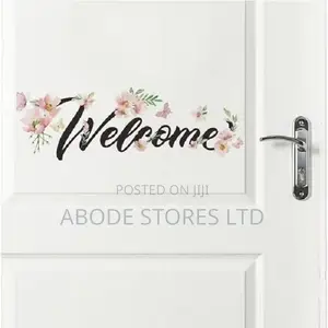 Welcome Peel and Stick Wall Decals Sticker