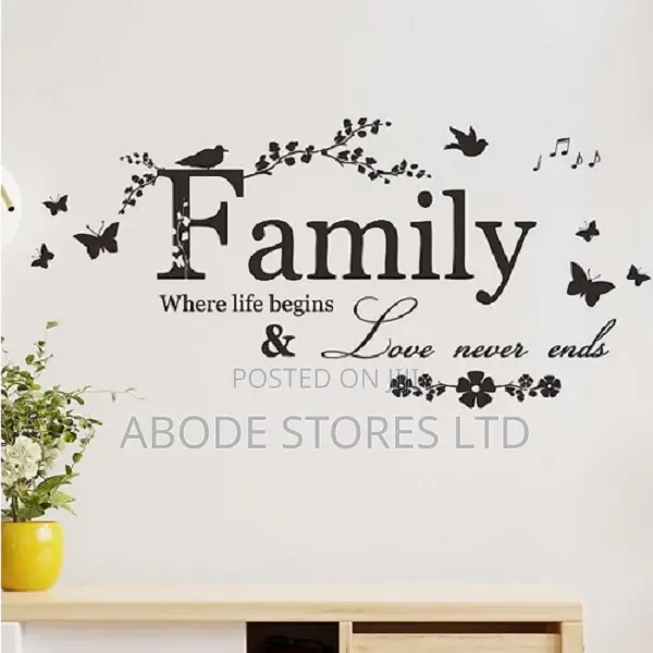 Family Decal Wall Sticker