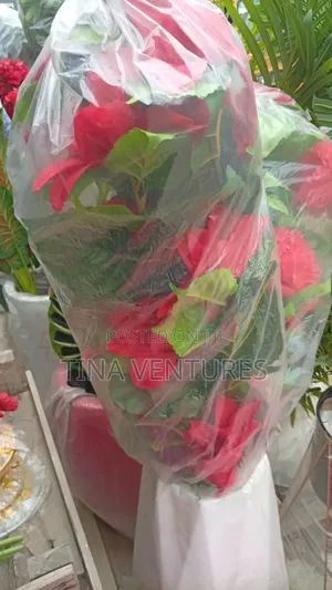 Artificial Flower and Pot Set ( Fine Quality)
