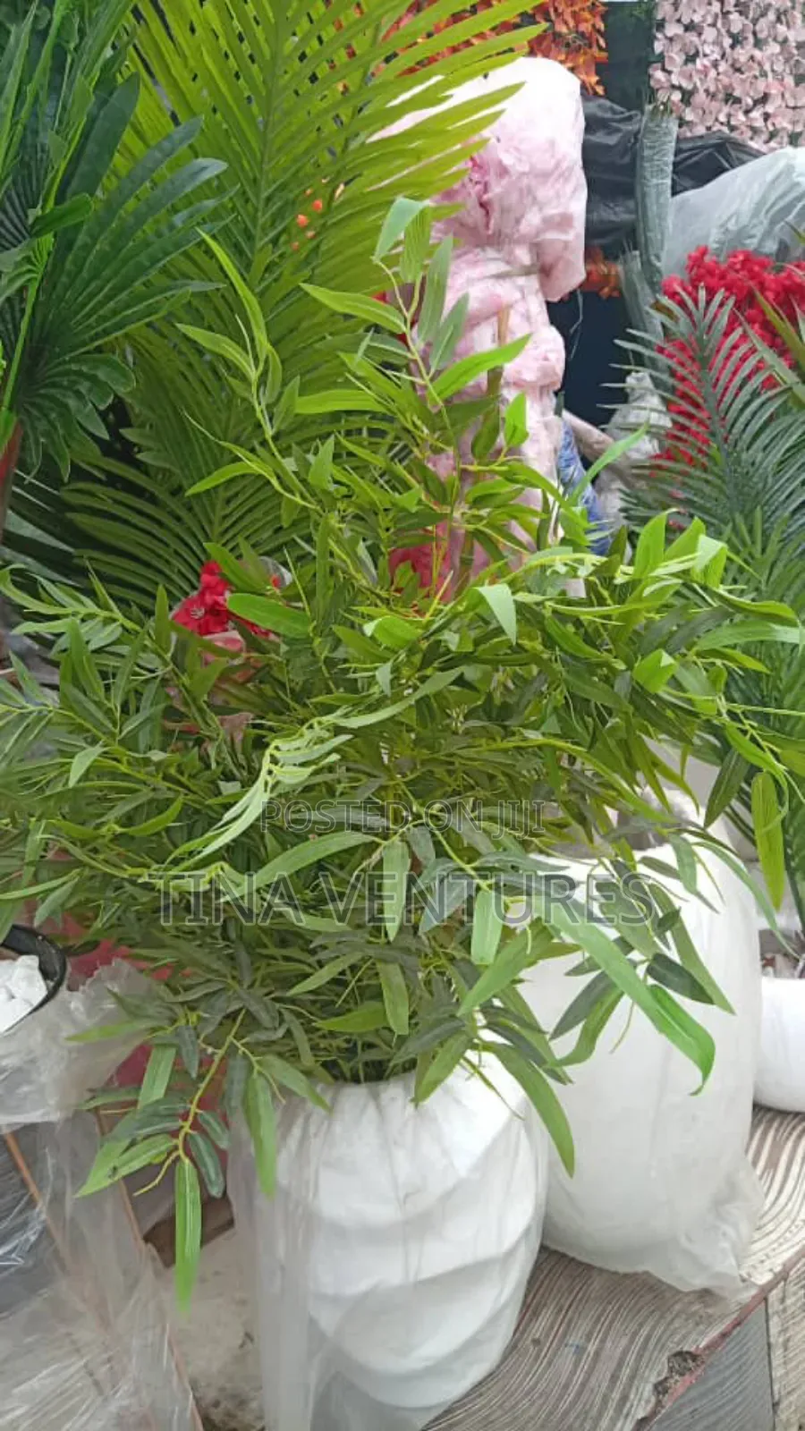 Artificial Flower and Pot Set ( Fine Quality)