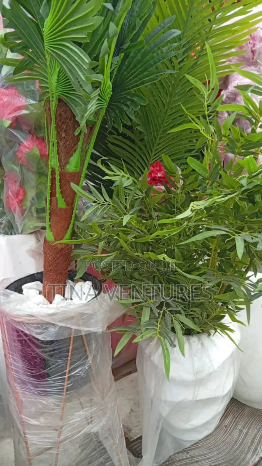 Artificial Flower and Pot Set ( Fine Quality)