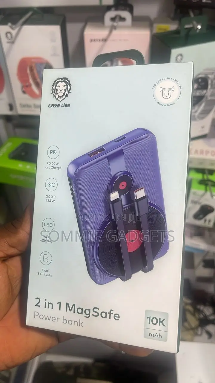 Greenlion 2in1 Magsafe 10000mah