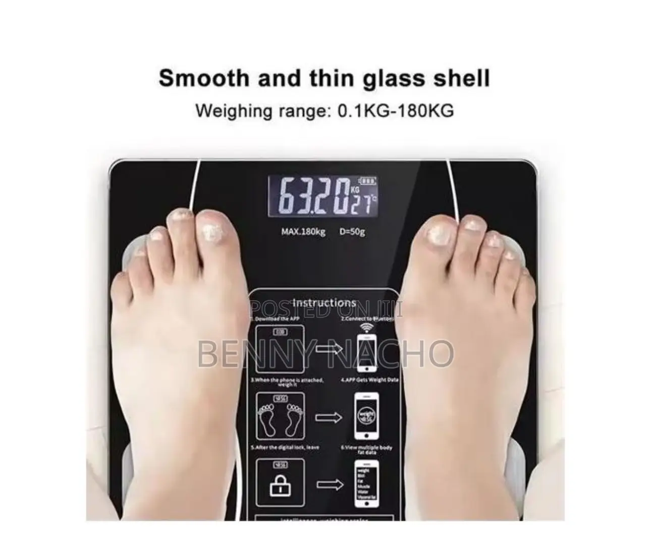 Smart Digital Body Bluetooth Weight Scale