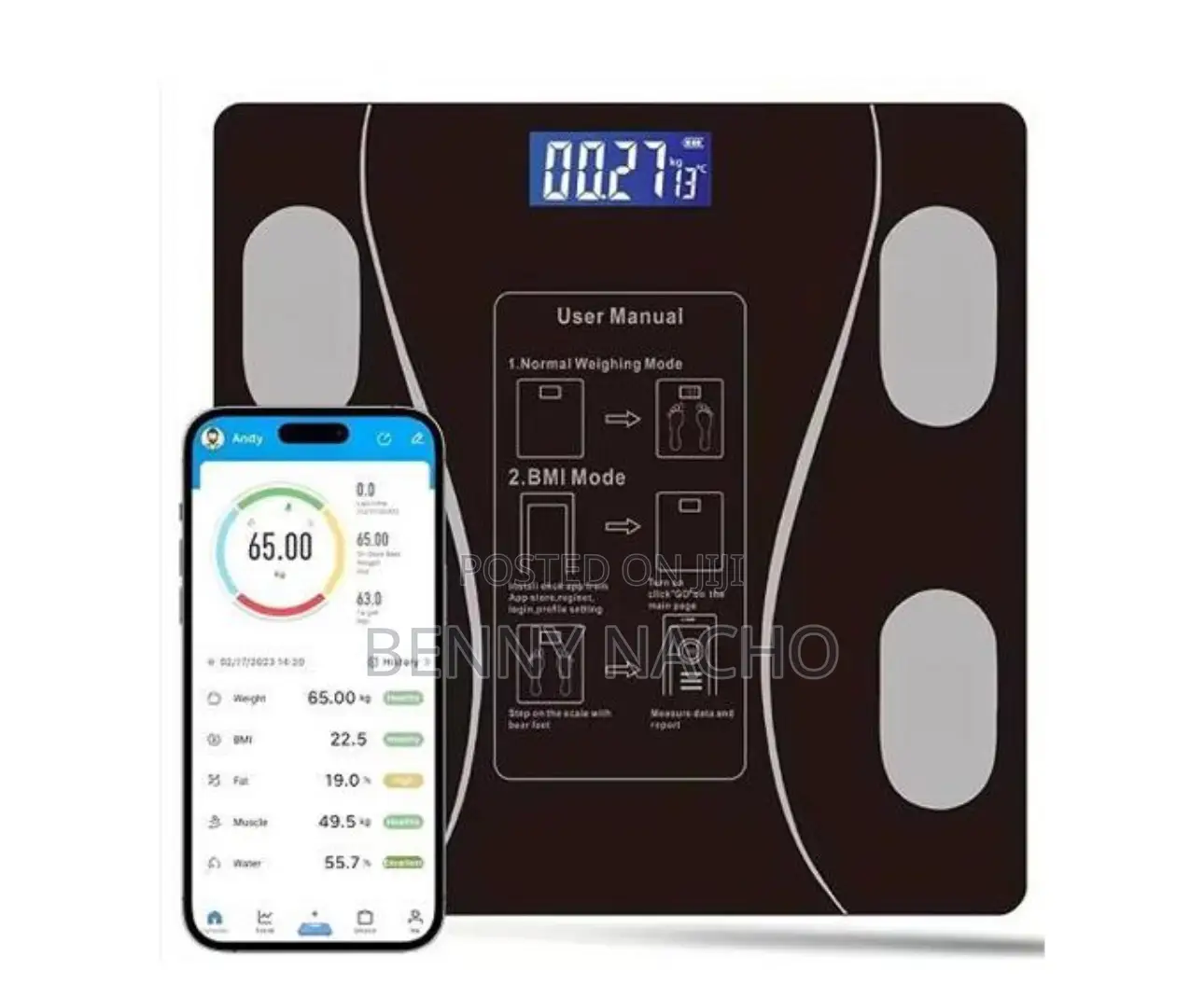Smart Digital Body Bluetooth Weight Scale