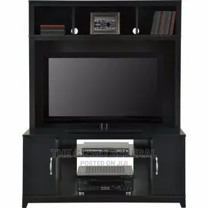 Ameriwood Home Woodland Entertainment Console - Black