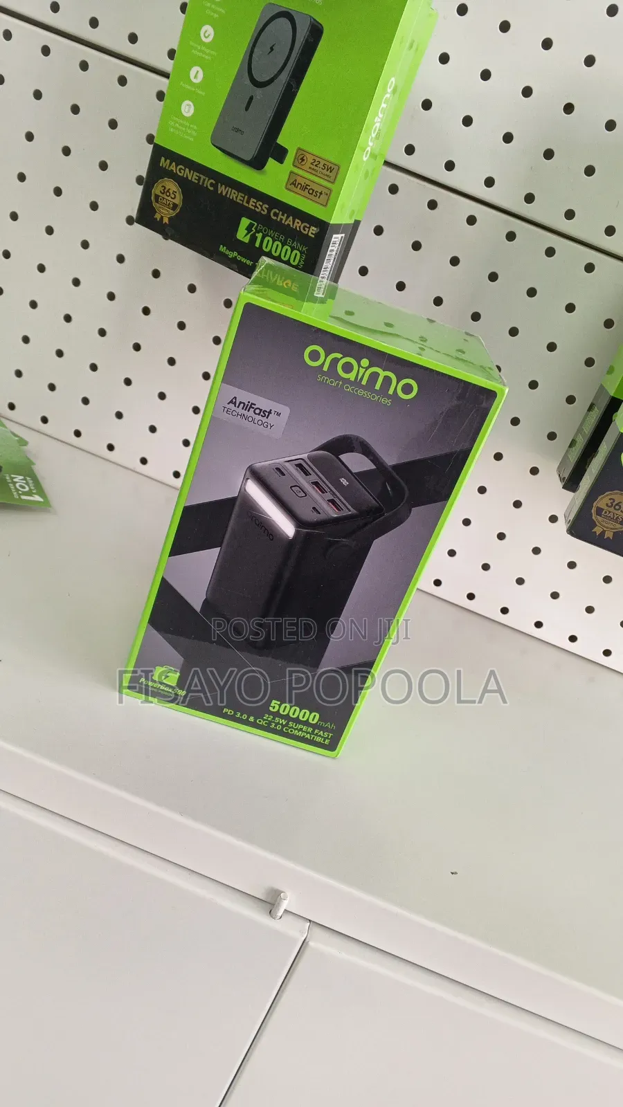 Oraimo Power Bank and Accessories