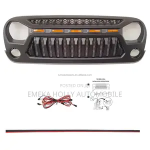 Jeep Wrangler LED Front Face Grille Cover