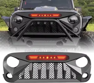 Jeep Wrangler Off Road Face Grill Cover From 2020/2018 Jk