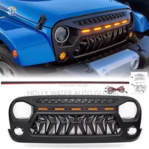 Jeep Wrangler Front Grill Cover Replacement Kit From 2010/2016 Jk
