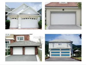 White Automatic Aluminum Roller Shutter Door Garage Door