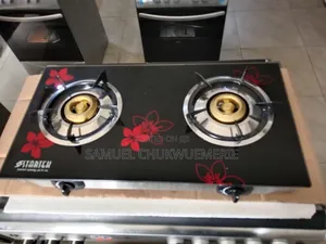 Startek Table Top Gas Cooker Glass