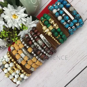 Gemstone Bracelet Set