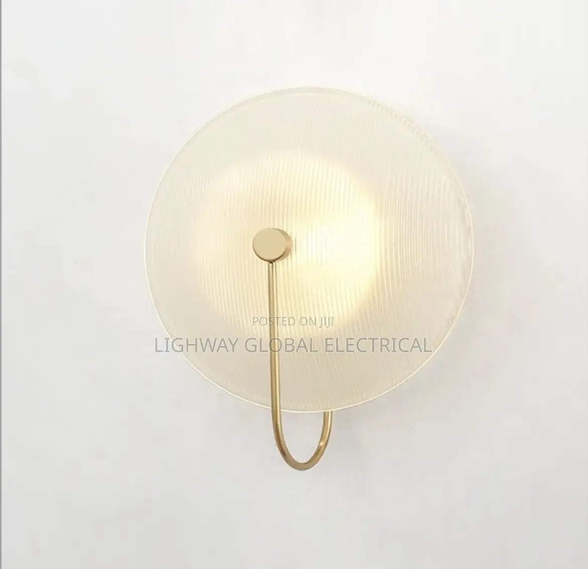 Modern Stripe Round Wall Lamp