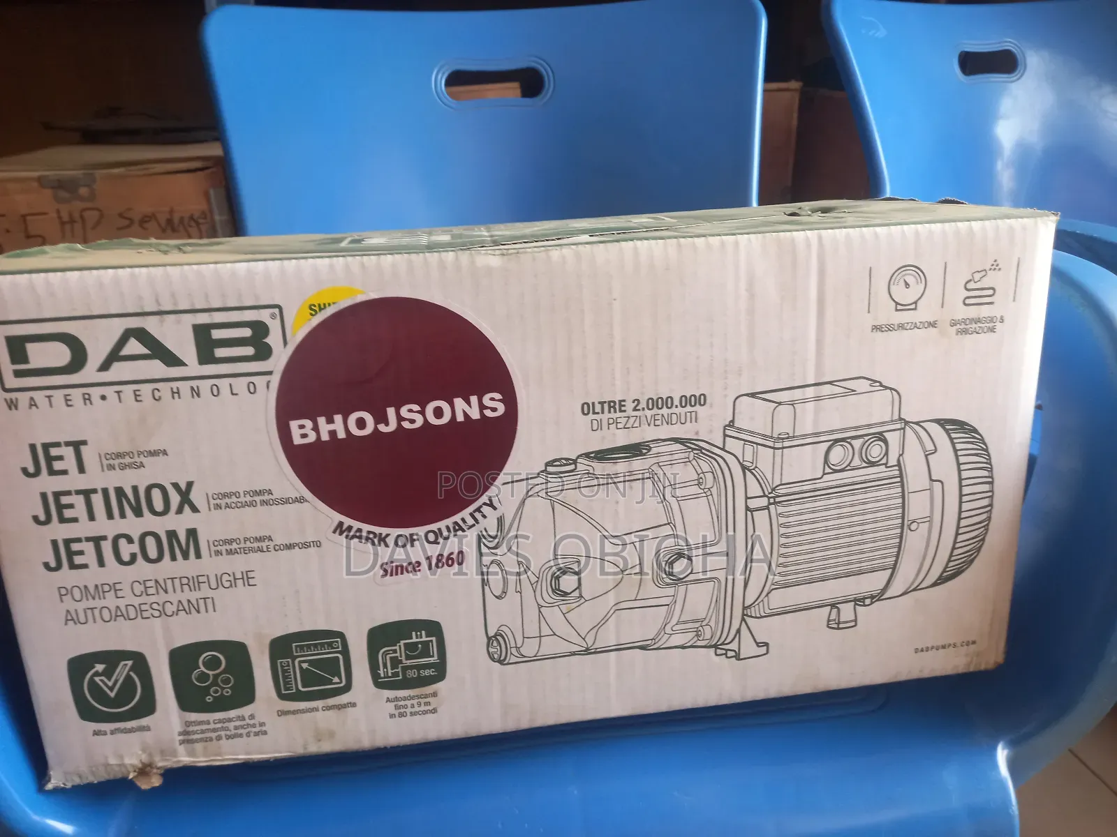 1hp Original Dab Surface Pump