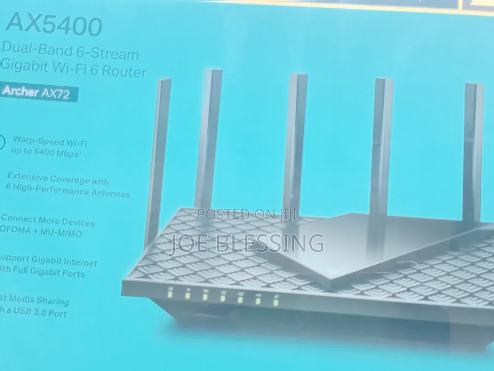 Ax 5400 Dual Band 6_stream Gigabit Wi_fi6 Router in Ikeja - Networking ...