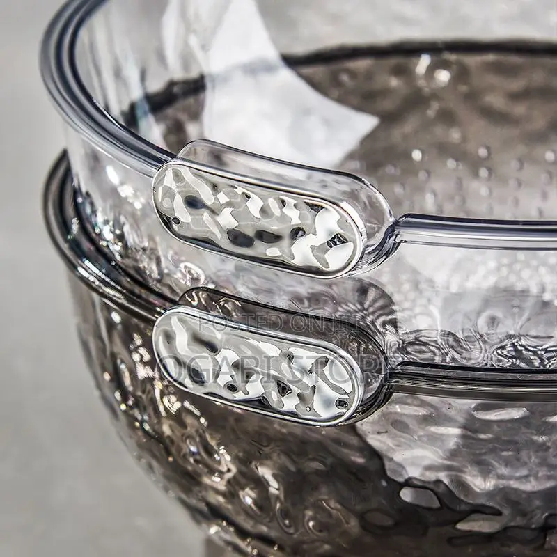Transparent 2 In 1 Colander