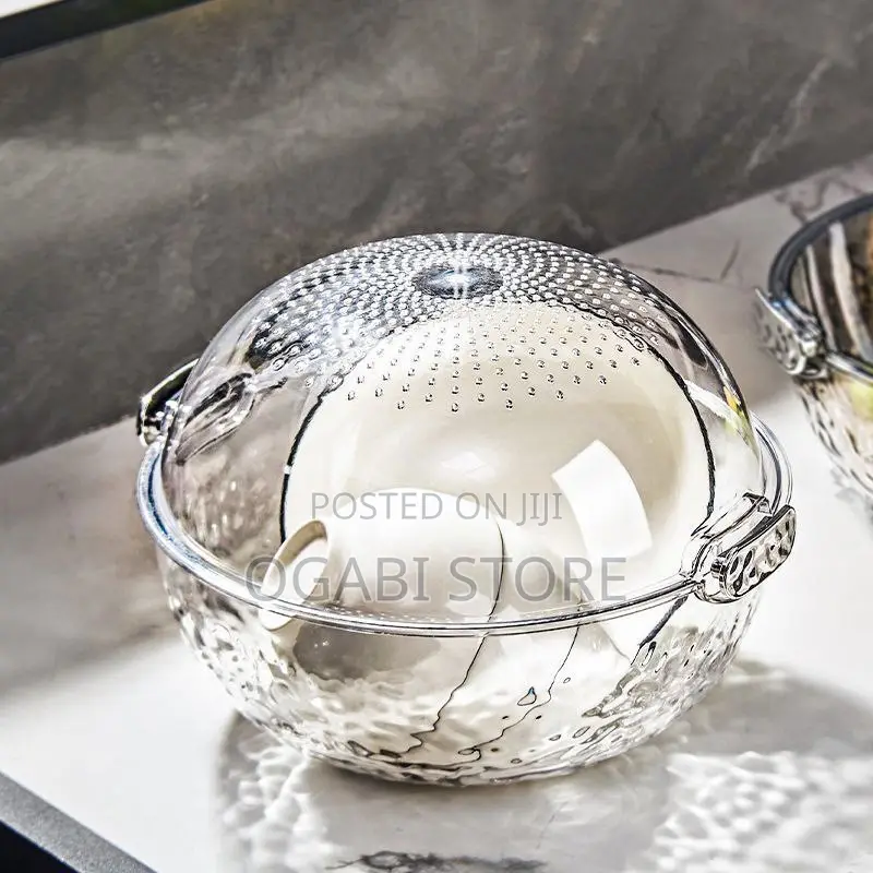Transparent 2 In 1 Colander