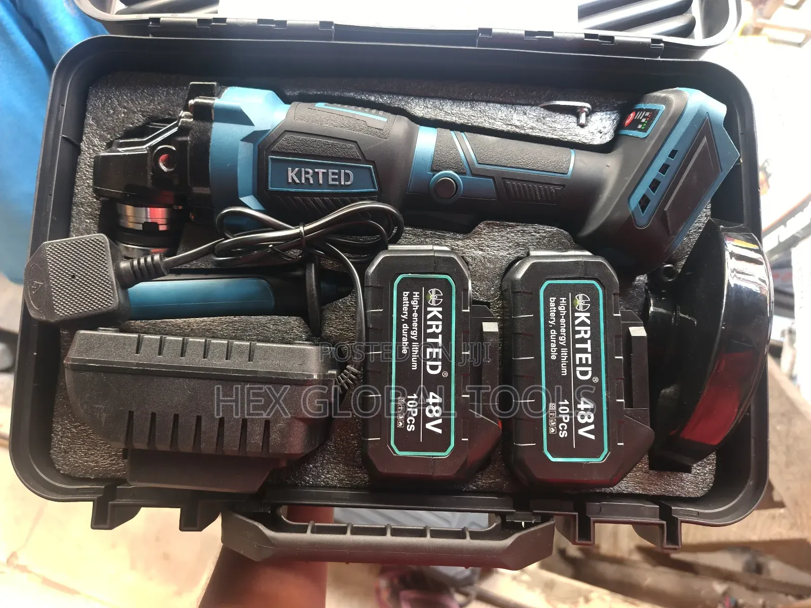 48v Cordless Krted Angle Grinder