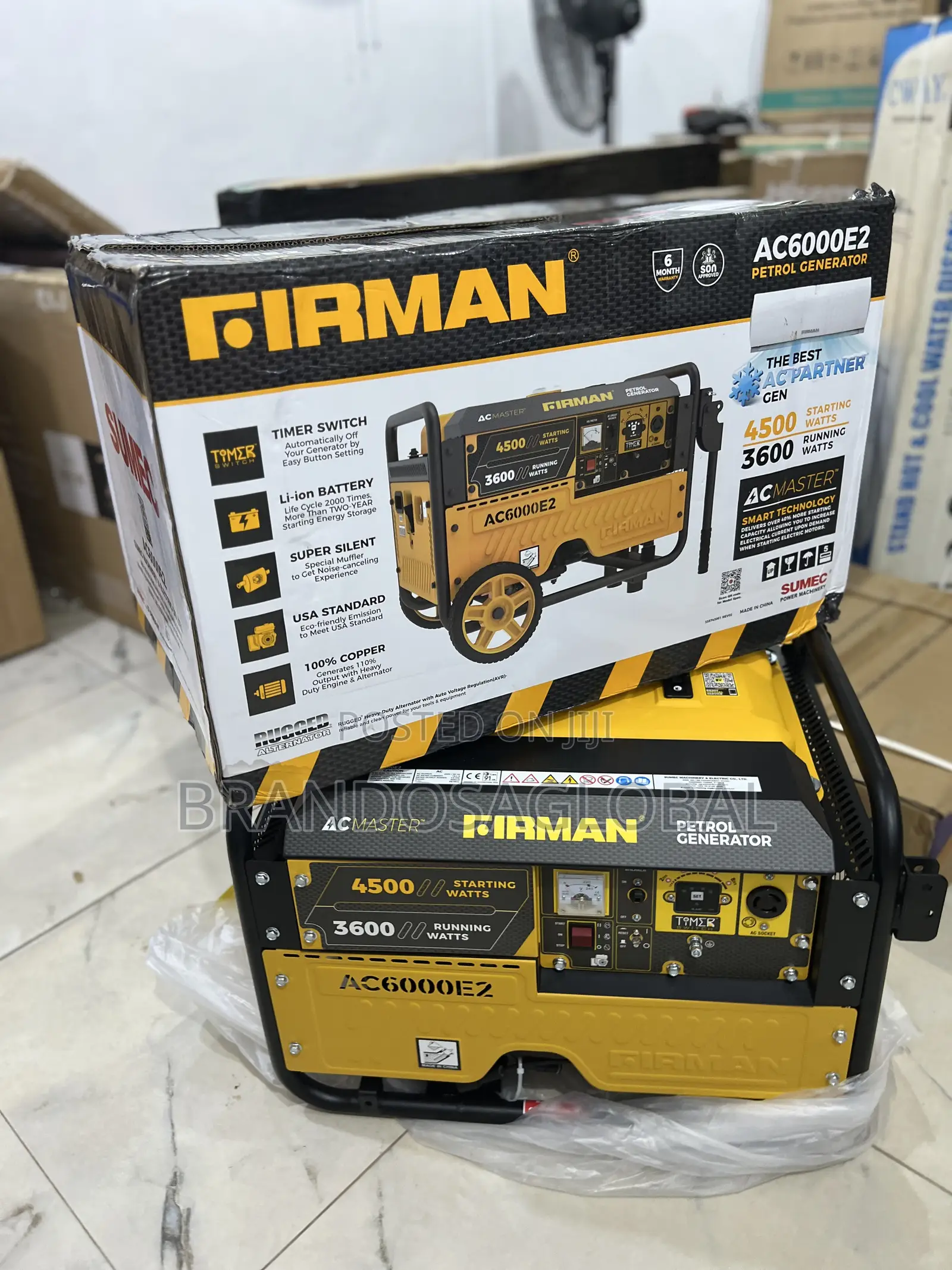 Firman 3.5kva Key Start Engine – Strong Affordable Power