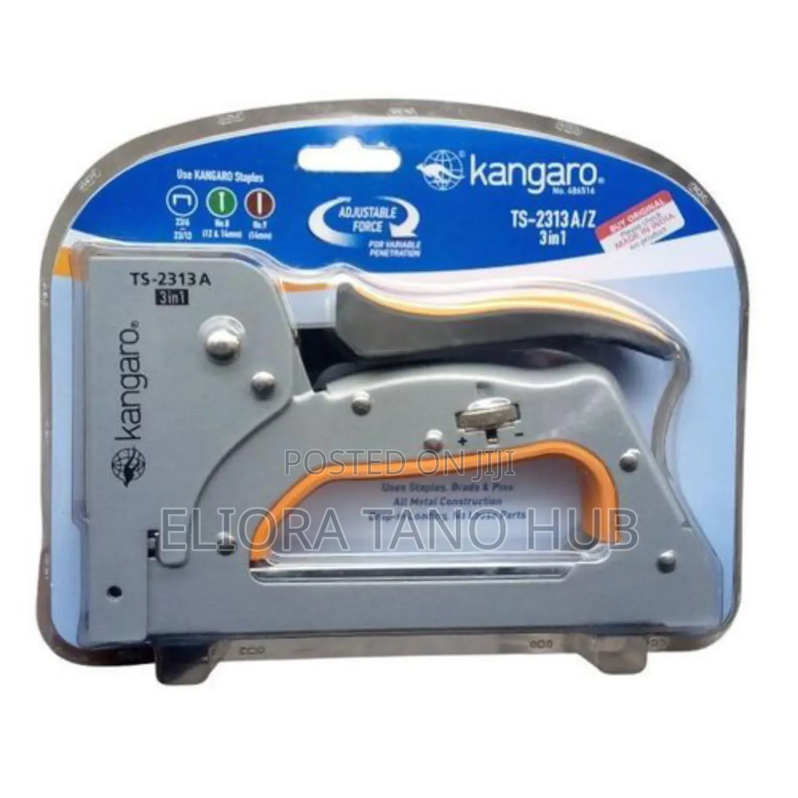 Kangaroo 3in 1 Upholsterer Stapler Tacker