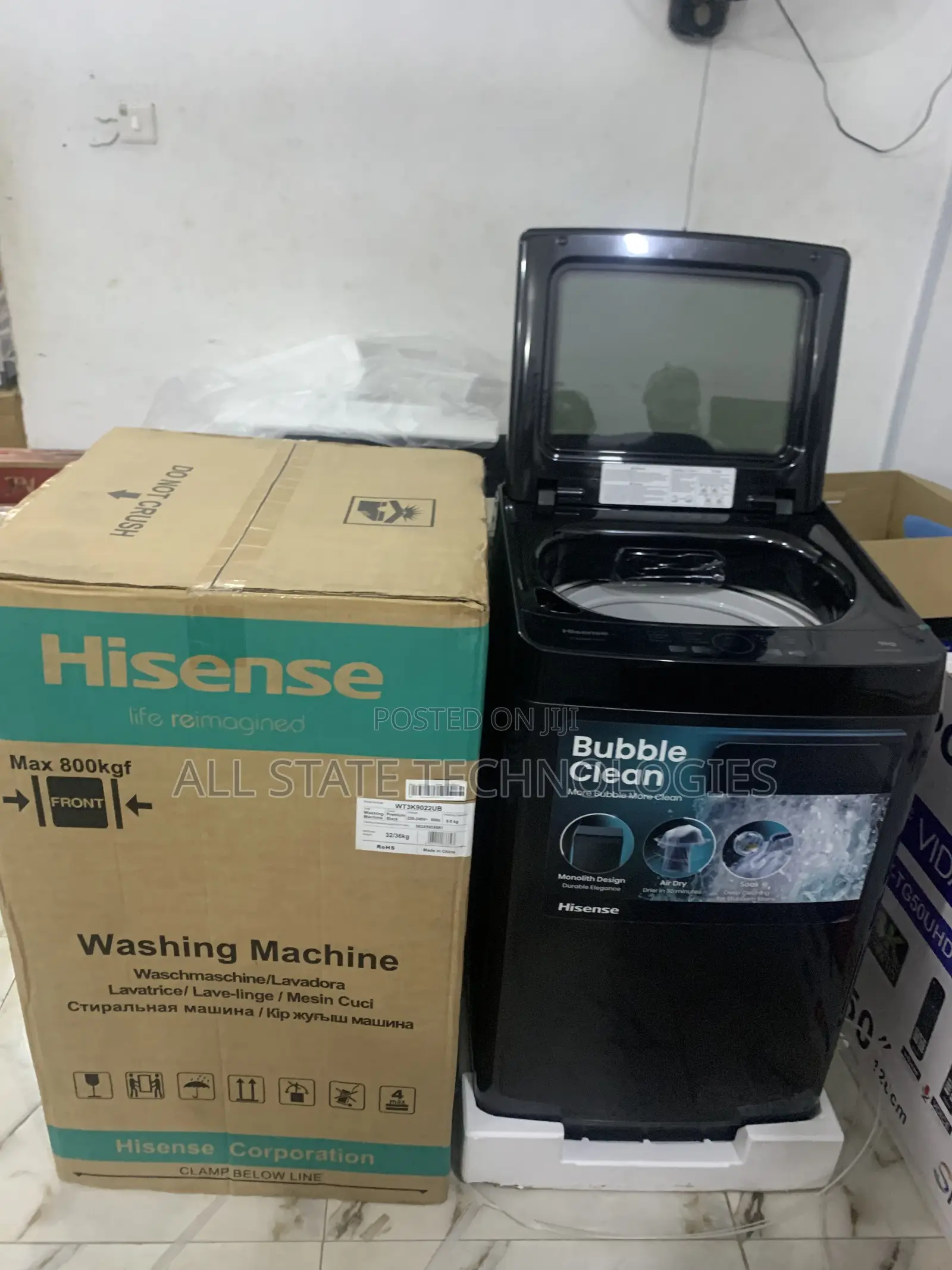 Hisense 9kg Washing Machine – Powerful and Durable