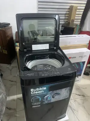 Brand New Hisense 9kg Top Loader – Silver Color